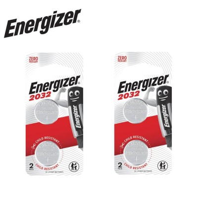 [2捆]Energizer锂币CR2032 2s电池（5004LC、BR2032、DL2032、ECR2032、ST-T15 20