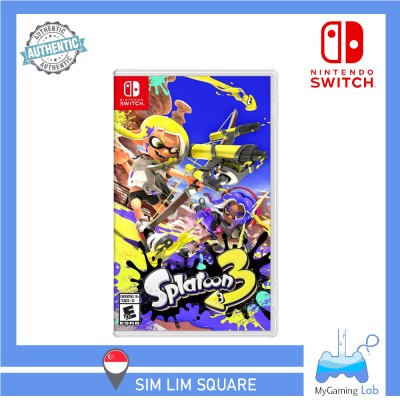 [SG]任天堂Switch游戏Splatoon 3捆绑包，带枪